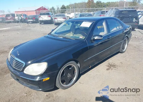 2001 Mercedes-Benz S 600 from USA, damaged, VIN WDBNG78J21A216966
